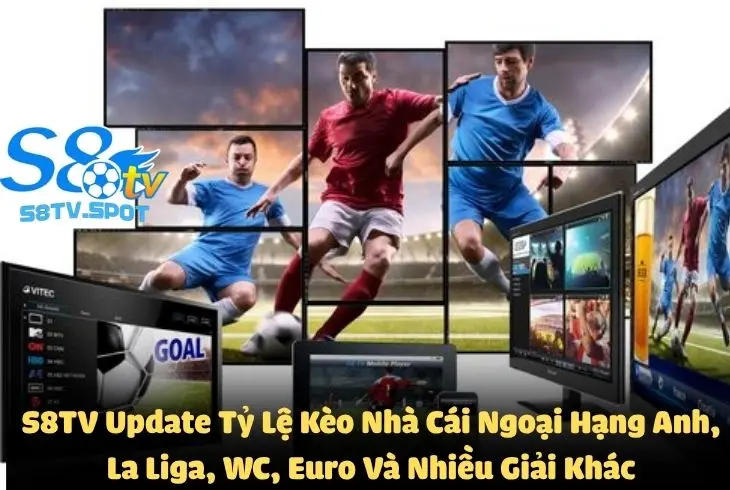 S8TV update tỷ lệ kèo nhà cái đa dạng giải đấu trên khắp thế giới để độc giả tham khảo